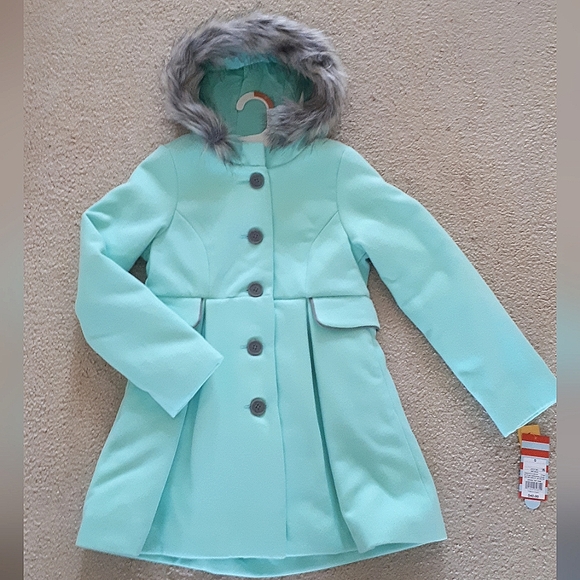 Girl's Pea Coat - Picture 2 of 8